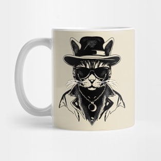 Gangster cat wants to talk Mug